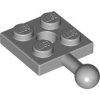 Plate, Modified 2x2 with Tow Ball and Hole Light Bluish Gray