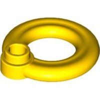 Minifigure, Utensil Flotation Ring (Life Preserver) Yellow