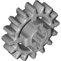 Technic, Gear 16 Tooth - Axle Hole with Closed Sides...
