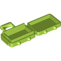 Minifigure, Utensil Suitcase with Long Handle Lime
