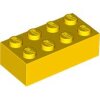 Brick 2x4 Yellow