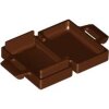 Minifigure, Utensil Briefcase / Suitcase Reddish Brown