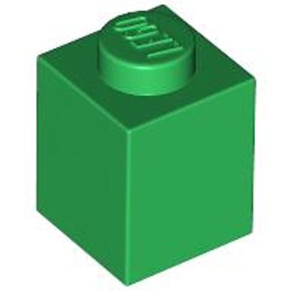 Brick 1x1 Green