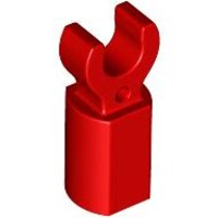 Bar Holder with Clip Red