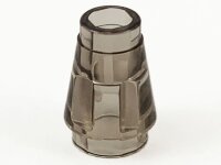 Cone 1x1 with Top Groove Trans-Brown