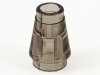 Cone 1x1 with Top Groove Trans-Brown