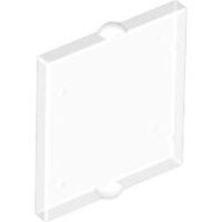 Glass for Window 1x2x2 Flat Front Trans-Clear
