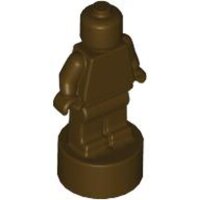 Minifigure, Utensil Statuette / Trophy Dark Brown