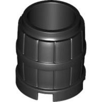 Container, Barrel 2x2x2 Black