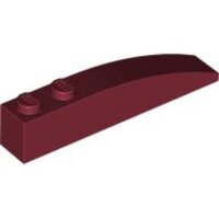 Slope, Curved 6x1 Dark Red