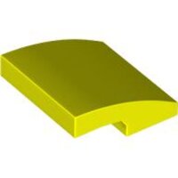 Slope, Curved 2x2x2/3 Neon Yellow