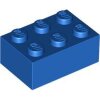 Brick 2x3 Blue