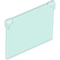 Glass for Window 1x4x3 - Opening Trans-Light Blue