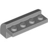 Slope, Curved 2x4x1 1/3 with 4 Recessed Studs Light Bluish Gray