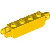 Hinge Brick 1x4 Locking with 1 Finger Vertical End and 2...
