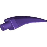 Barb / Claw / Horn / Tooth - Medium Dark Purple