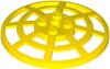 Dish 6x6 Inverted (Radar) Webbed - Type 2 (Underside Attachment Positions at 90 degrees) Yellow