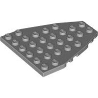 Wedge, Plate 7x6 with Stud Notches (Boat Bow Plate) Light...