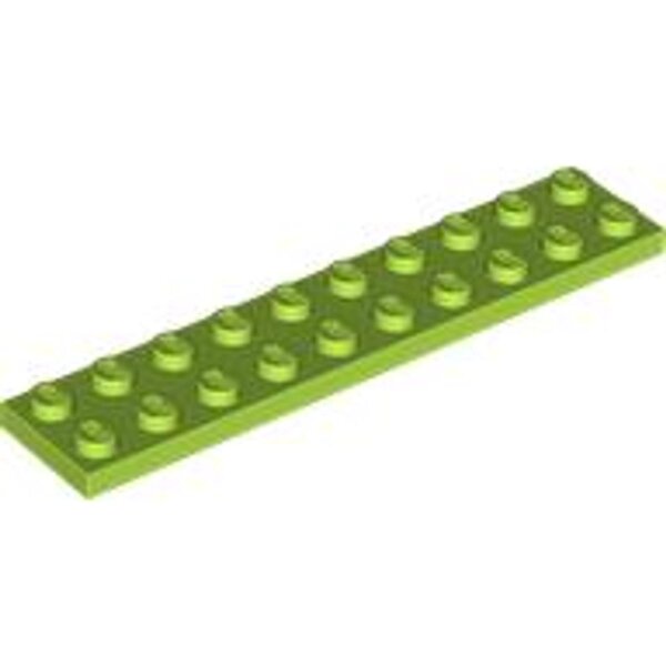Plate 2x10 Lime
