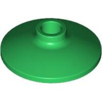 Dish 2x2 Inverted (Radar) Green