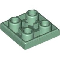 Tile, Modified 2x2 Inverted Sand Green