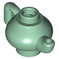 Minifigure, Utensil Teapot Sand Green