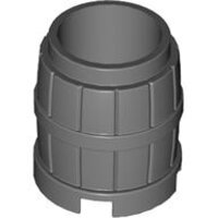 Container, Barrel 2x2x2 Dark Bluish Gray