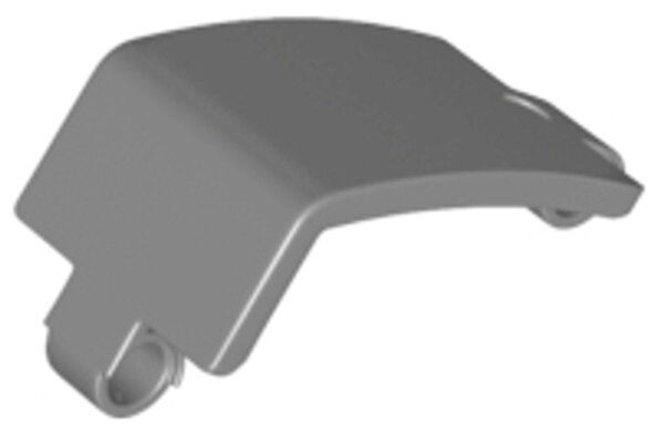 Technic, Panel Curved 3x5x3 Dark Bluish Gray