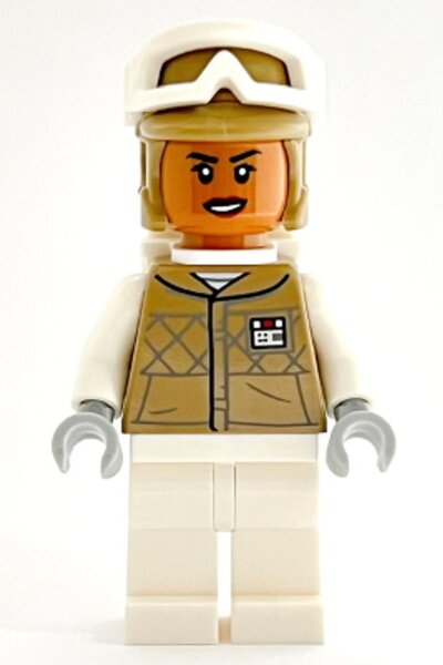 Hoth Rebel Trooper Dark Tan Uniform and Helmet