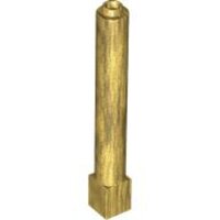 Support 1x1x6 Solid Pillar Pearl Gold