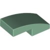 Slope, Curved 2x1x2/3 Sand Green