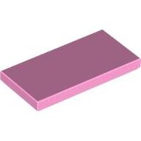 Tile 2x4 Bright Pink