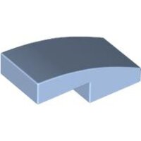 Slope, Curved 2x1x2/3 Bright Light Blue