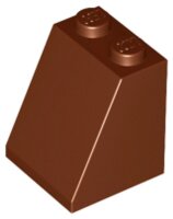 Slope 65 2x2x2 with Bottom Tube Reddish Brown