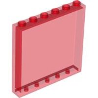 Panel 1x6x5 Trans-Red