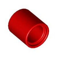 Technic, Liftarm Thick 1x1 (Spacer) Red