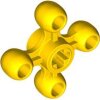 Technic Knob Cog / Gear / Wheel with Axle Hole (+ Orientation) Yellow