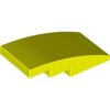 Slope, Curved 4x2 Neon Yellow