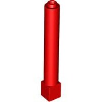 Support 1x1x6 Solid Pillar Red
