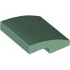 Slope, Curved 2x2x2/3 Sand Green