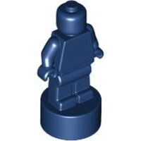 Minifigure, Utensil Statuette / Trophy Dark Blue