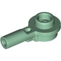 Bar   1L with 1x1 Round Plate with Hollow Stud Sand Green