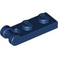 Plate, Modified 1x2 with Bar Handle on End Dark Blue