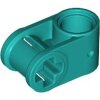 Technic, Axle and Pin Connector Perpendicular Dark Turquoise