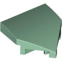 Wedge 2x2x2/3 Pointed Sand Green