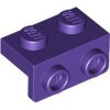 Bracket 1x2 - 1x2 Dark Purple