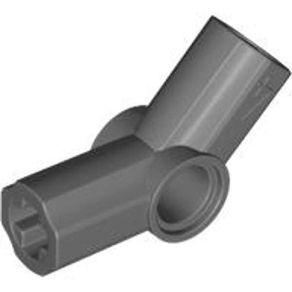 Technic, Axle and Pin Connector Angled #4 - 135 degrees Dark Bluish Gray