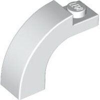 Arch 1x3x2 Curved Top White