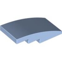Slope, Curved 4x2 Bright Light Blue