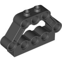 Technic, Pin Connector Block 1x5x3 Black